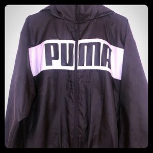 Puma rain jacket.